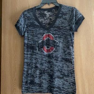Ohio state rhinestone shirt